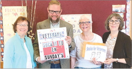 The “Sock it to ‘Em” sock drive starts this week