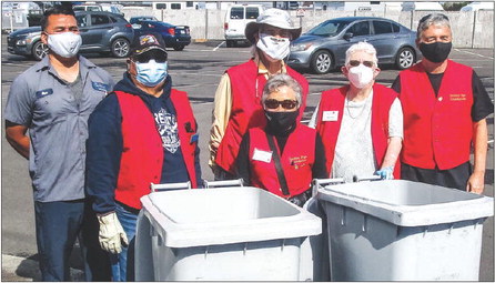 Shredding volunteers finish the job after setback Shredding volunteers finish the job after setback