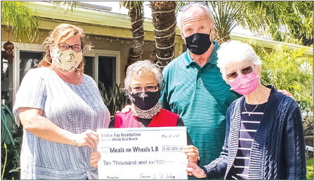 GAF donates $10,000 to Meals on Wheels Long Beach