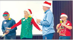 Pickleball Club celebrates the holidays Pickleball Club celebrates the holidays