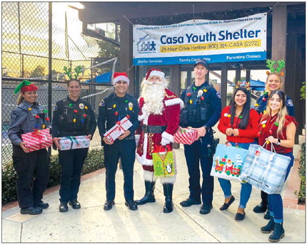 SBPD dispensed a little extra holiday cheer SBPD dispensed a little extra holiday cheer