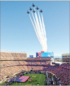 Historic flyover to be featured during National Anthem performance Historic flyover to be featured during National Anthem performance