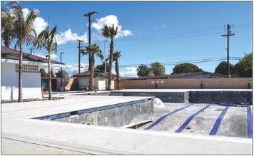 Aquatic Center is expected to be open by end of March