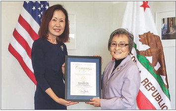 LW resident receives Women of Distinction Award