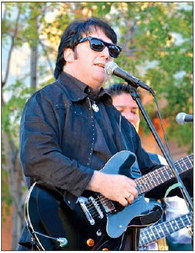 Golf cart parade, Roy Orbison Tribute, classic cars featured