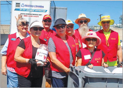 Over 300 cars were serviced at shredding event