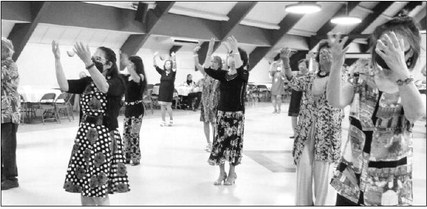 The Dancing Feet Club members …. The Dancing Feet Club members ….