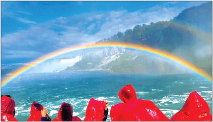 LWers visit family, Niagara Falls, learn about East Coast history