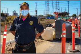 New attendant is at 1.8-Acre site to monitor dumping