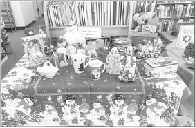 Holiday gifts are available at  Friends of the Library boutique