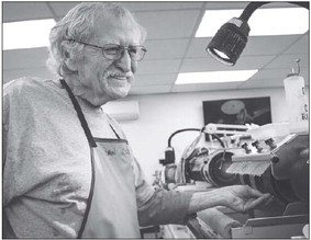 At some point, he walked ….