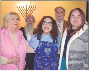 Hanukkah celebrated with menorah lighting