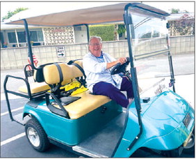 Spate of golf cart, bike thefts reported over weekend