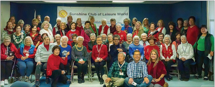 The Sunshine Club will hold its first meeting of the year on Friday, Jan. 16