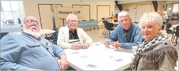 Cribbage Club celebrates season of love with cake and ice cream