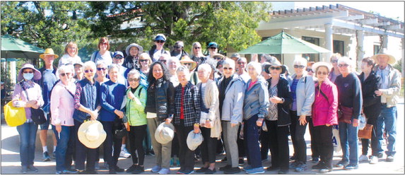 Members enjoy all the beauty the Huntington Library has to offer