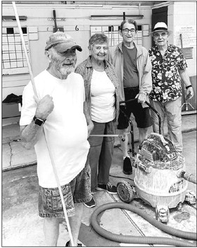 Restored shuffleboard courts  to open for open play July 24