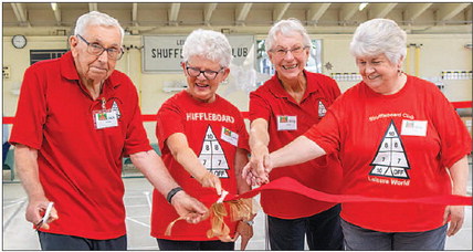 Shuffleboard reopening a grand success