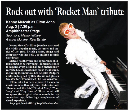 Rock out with ‘Rocket Man’ tribute