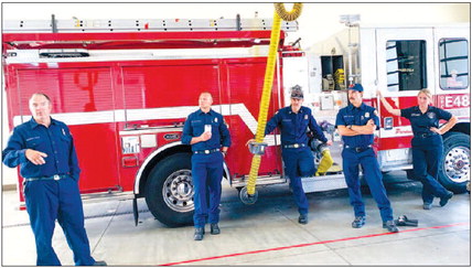 CERT group takes a tour of Fire Station 48
