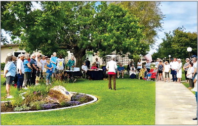 Mutual 11 honors Phil Mandeville with garden dedication