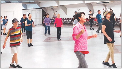 Joyful Line Dance makes it easy to stay active