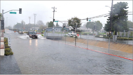 Atmospheric river drenches Leisure World