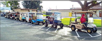 Free routine golf cart maintenance will be offered March 2