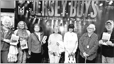 Club members attend ‘Jersey Boys’ show
