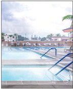 Replacement parts for hot pool on back order