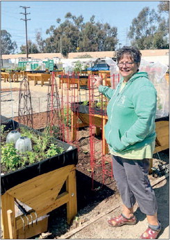 Garden plots are available