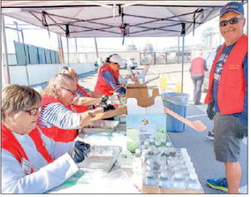 GAF collects 500 pounds of batteries