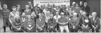 Sunshine Club wraps the year with holiday party