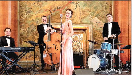 Swing dancing and live jazz events held on Tuesdays