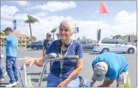 GAF sponsors Orange Flags installation by Rollin’ Thunder