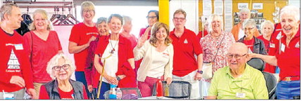 Shuffl eboard Club visits Laguna Woods for fun