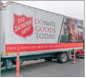 Next Salvation Army donation event will be on June 14