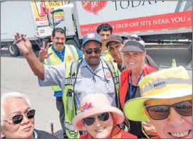 Over 400 residents donated to The Salvation Army