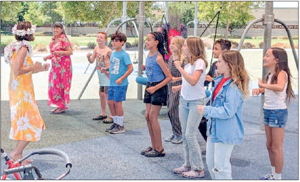 LW hula dancers spread aloha at 10th birthday party
