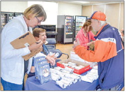 150 residents get free glasses  through pop-up vision clinic