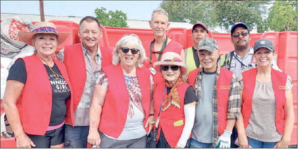 Over 400 vehicles drop off donations to the Salvation Army