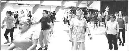 Learn the basics of line dancing on Thursday mornings