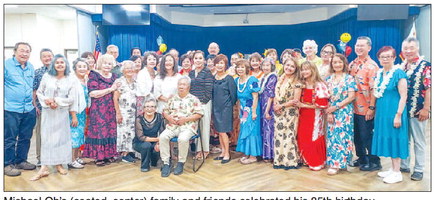 Mutual 1 resident Michael Oh celebrates 85th birthday