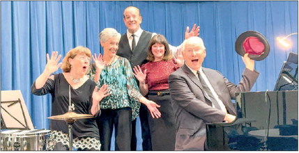 ENTERTAINERS CLUB 
	The Entertainers sing ….