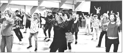 Joyful Line Dance credits diversity for better attendance