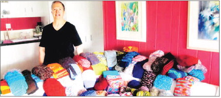 YARN DONATIONS 
	Kay Matthews of ….