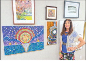 LWer’s artwork on display at   City of Hope Gallery in Irvine