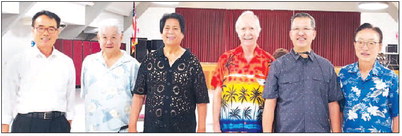 Joyful Line Dance encourages men to join the fun