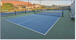 Pickleball Courts will be refurbished