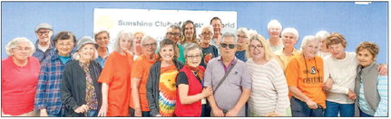 Sunshine Club will celebrate the holidays on Friday